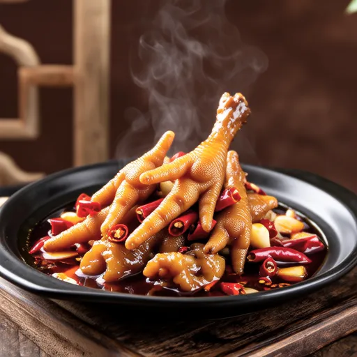 Spicy Stir-fried Chicken Neck