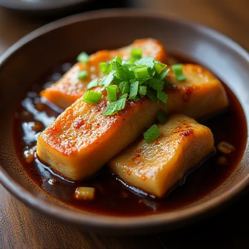 Pork Belly and Eggplant Simmered Dish