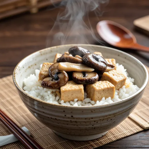 Hiratake Mushroom Mixed Rice