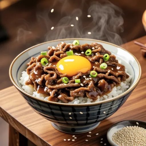 Beef Rice Bowl (Gyudon)
