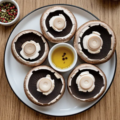 Shiitake Mushrooms with Yuzu Pepper Dressing