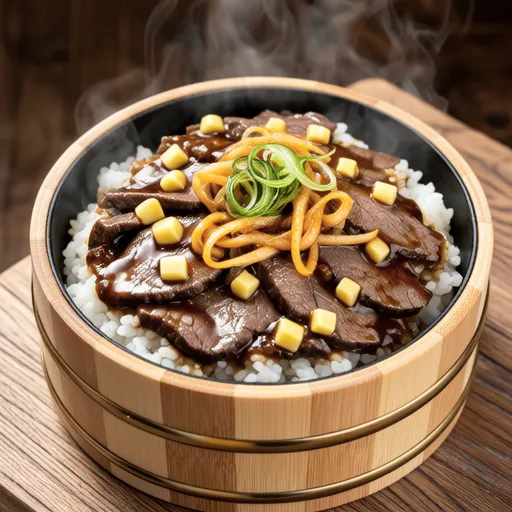 Beef Shigure Chirashi Sushi