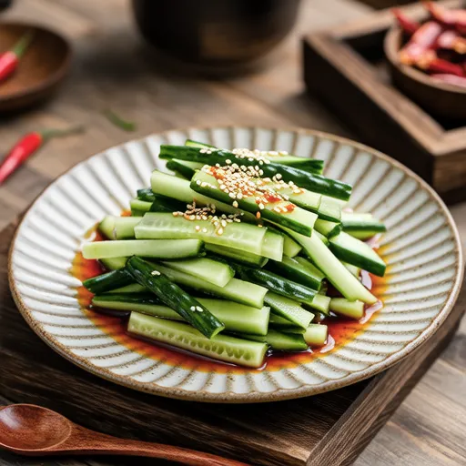 Cucumber Chive Salad