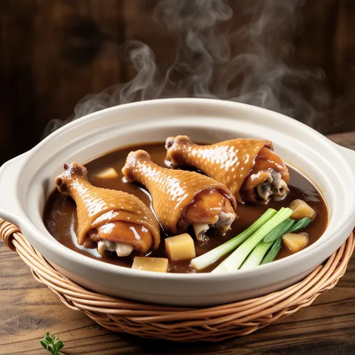 Kakufu and Chicken Sweet and Spicy Simmer