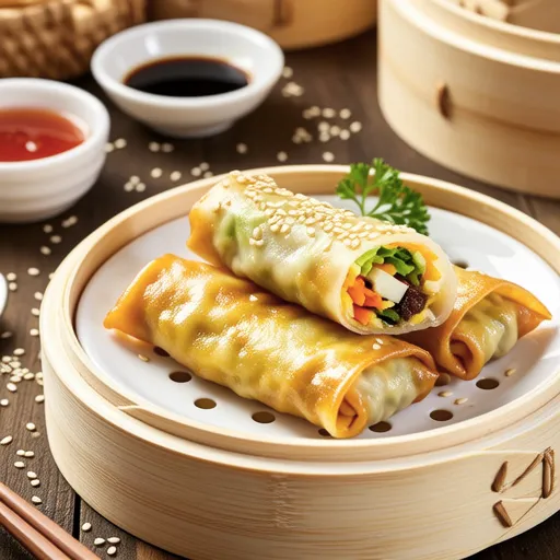 Fried Rice Egg Roll