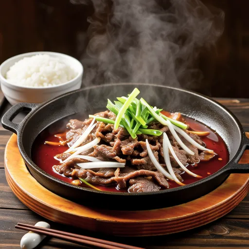 Spicy Soybean Sprout Bulgogi (Kongbul)