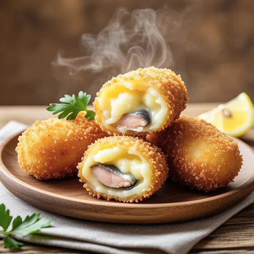 Sardine and Cheese Croquettes