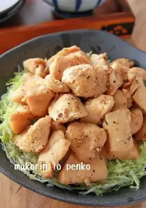 鶏胸肉の山賊焼き