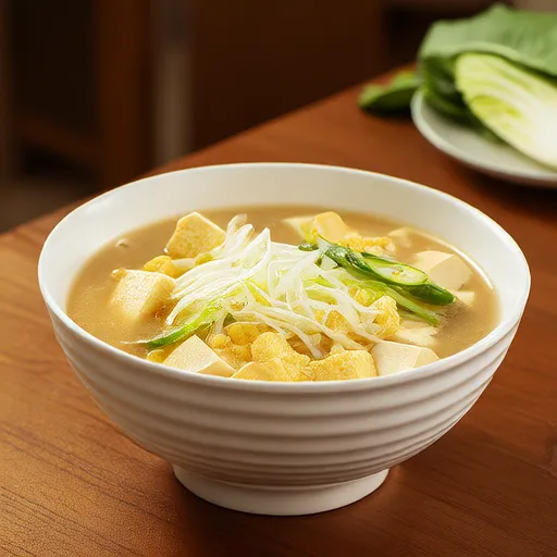 豆腐卵スープ