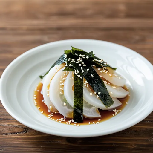 Daikon and Wakame Tuna Mayo Salad
