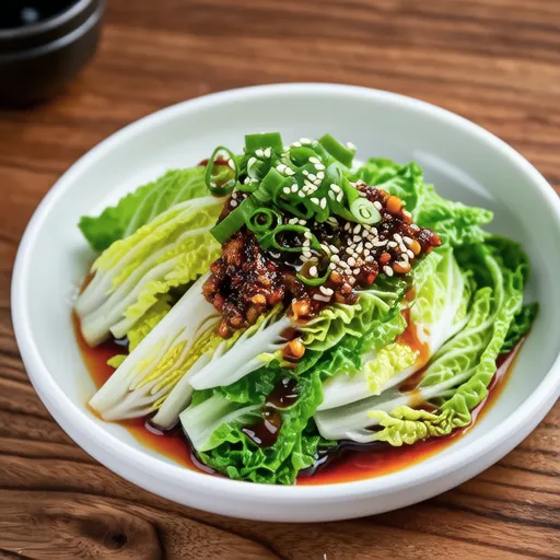 Spring Cabbage Soybean Paste Salad