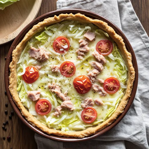 Cabbage Cocotte Quiche