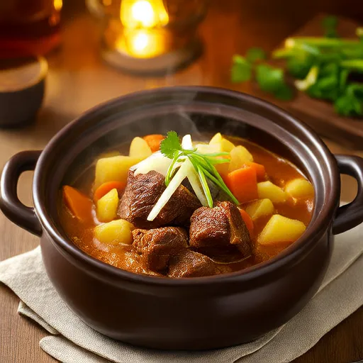 Bò hầm khoai tây
