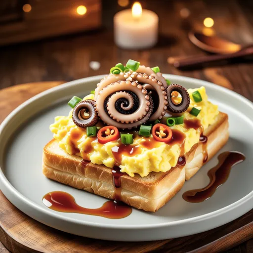 Takoyaki-style Tartine