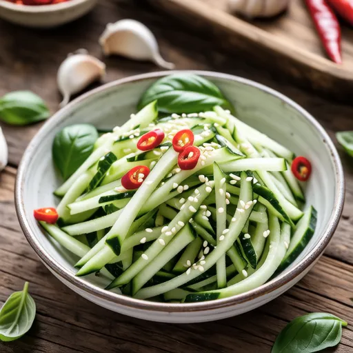 Chamoe Cucumber Salad