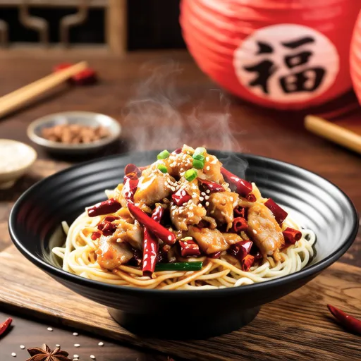 Spicy Tuna Stir-fried Udon