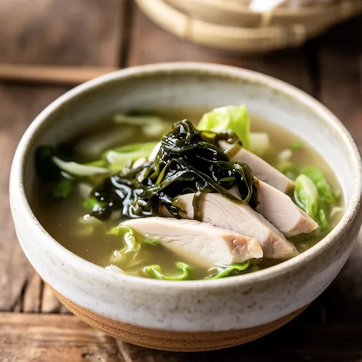 Wakame and Chicken Soup