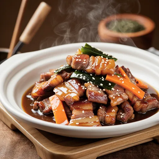 Stir-fried Pork and Kelp