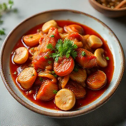 Pork Ketchup Stir-fry