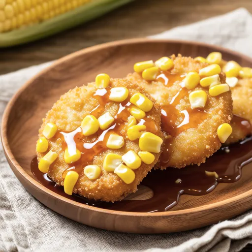 Honey Butter Corn Fritters