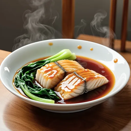 Miso Simmered Spanish Mackerel