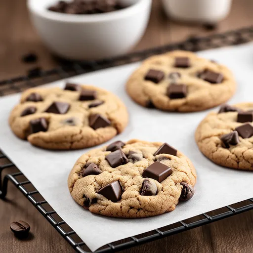 Mocha Chocolate Cookies