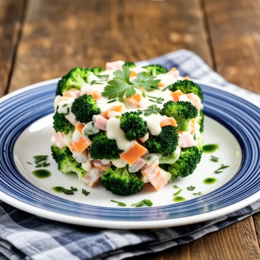 Shrimp and Broccoli Tartare Salad