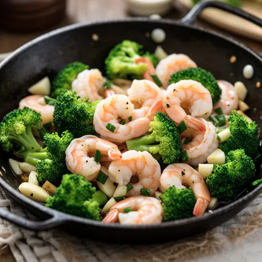 Shrimp and Broccoli Stir-fry