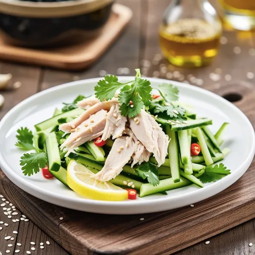 Cilantro and Chicken Breast Salad