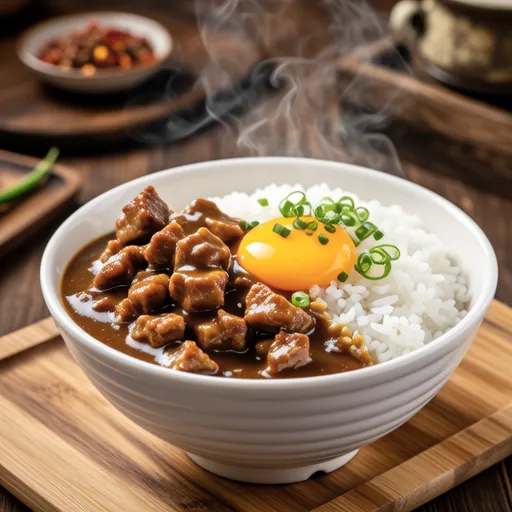 Dry Curry Rice Bowl