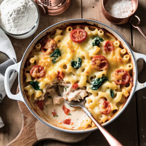 Chicken Tomato Cream Gratin