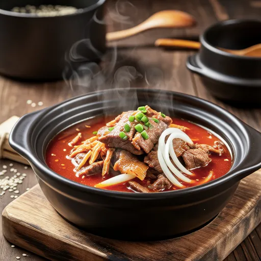 Spicy Korean Beef Radish Soup