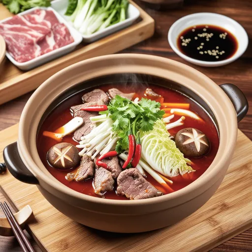 Spicy Lamb Hot Pot