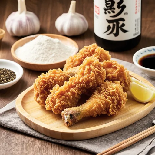 Salt Garlic Karaage