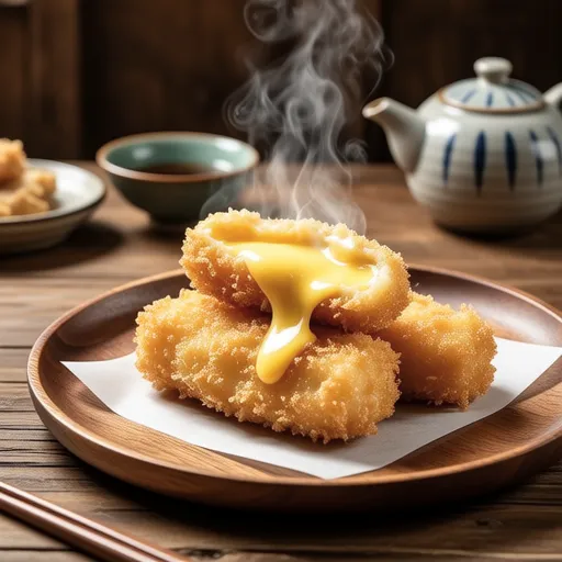 Chikuwa and Cheese Tempura