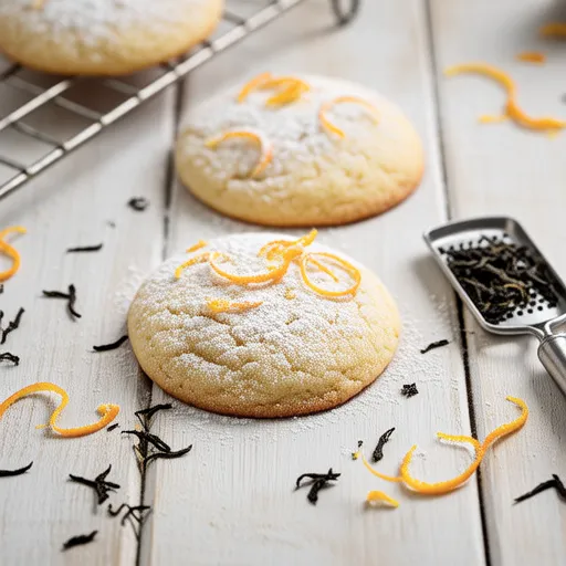 Earl Grey Sable Cookies