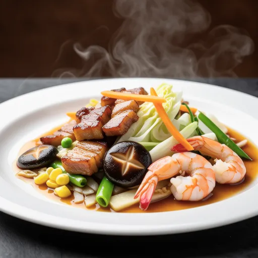 Authentic Eight Treasure Stir-fry (Happosai)