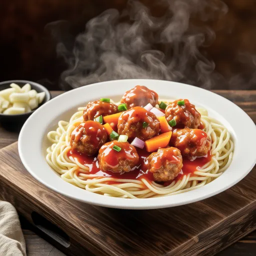 Tofu Meatballs in Tomato Sauce