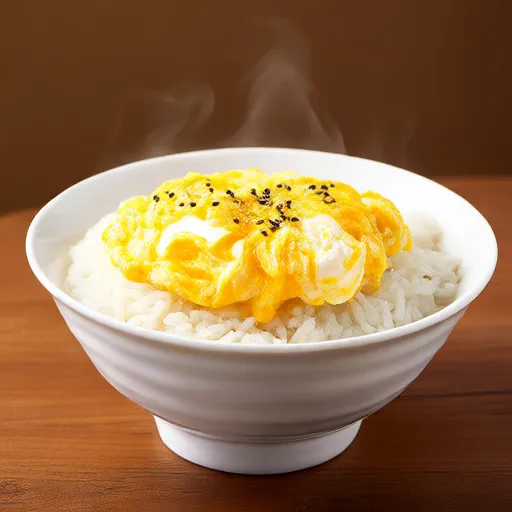 Steamed Egg and Rice