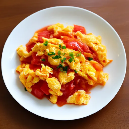 Refogado de Tomate e Ovo