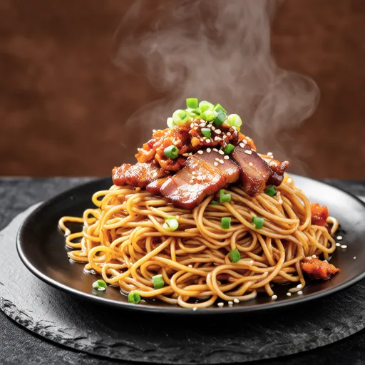Pork Kimchi Japchae