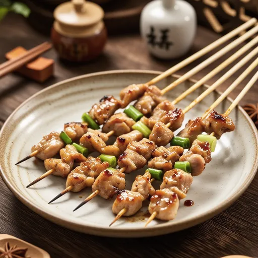 Grilled Chicken Skewers