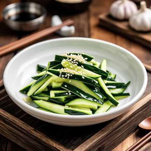 Korean Stir-fried Zucchini (애호박나물)