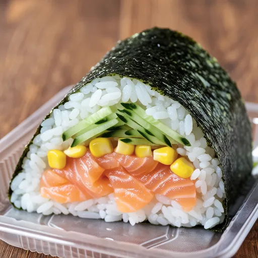 Salmon Onigirazu