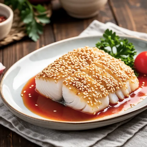 Tai no Goma Yaki (Sesame-Crusted Sea Bream)