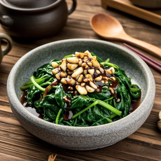 Spinach Doenjang Salad