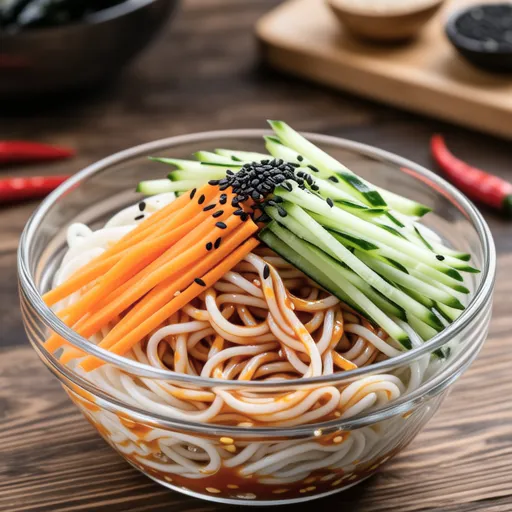 Kimchi Glass Noodle Salad