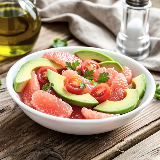 Avocado and Tomato Fruit Salad