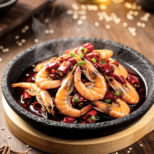 Spicy Stir-fried Dried Shrimp
