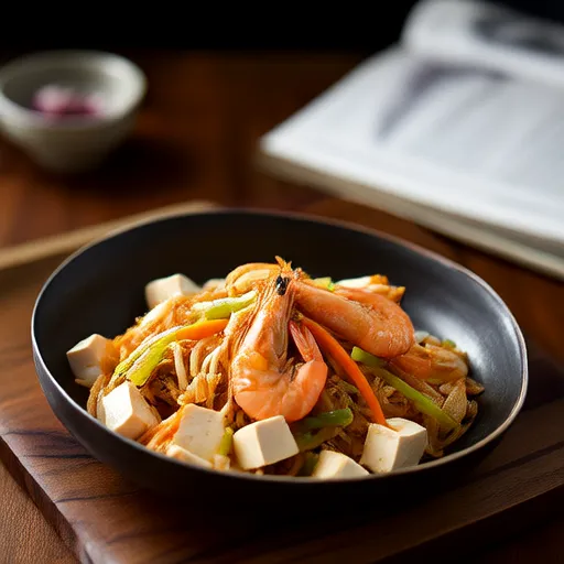 Low-Carb Stir-Fried Shrimp and Tofu